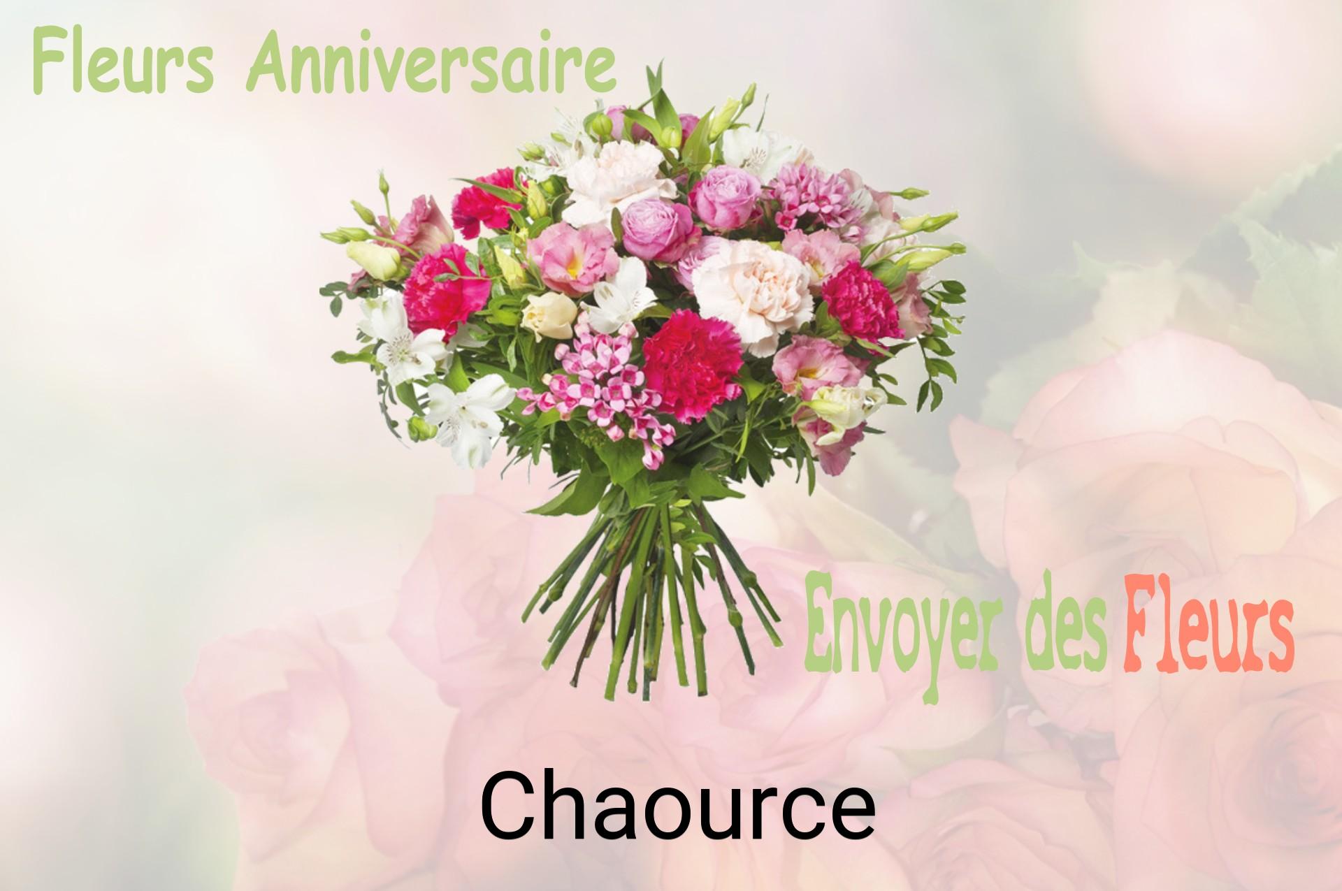 Bouquet de fleurs d’anniversaire livré à Chaource